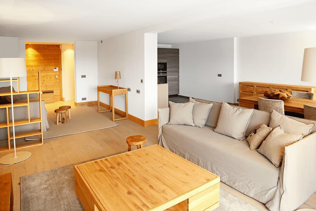 Le Sporting Megeve Apartments Bagian luar foto