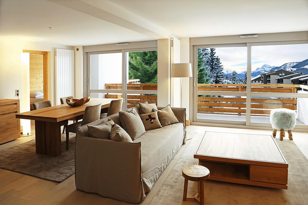 Le Sporting Megeve Apartments Bagian luar foto
