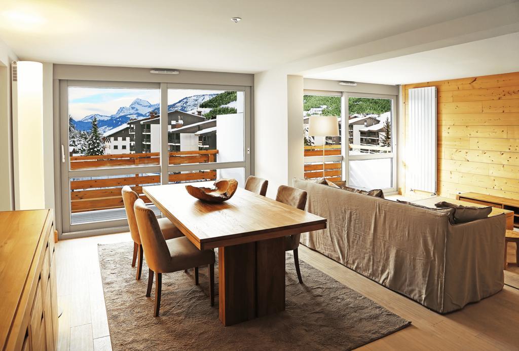 Le Sporting Megeve Apartments Bagian luar foto