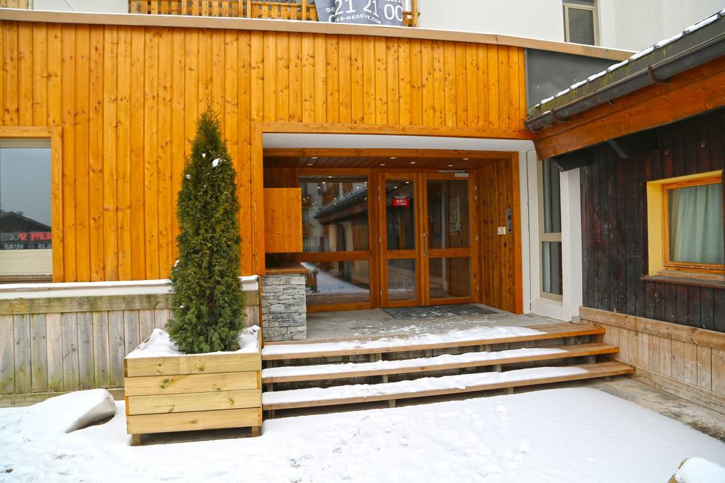 Le Sporting Megeve Apartments Bagian luar foto